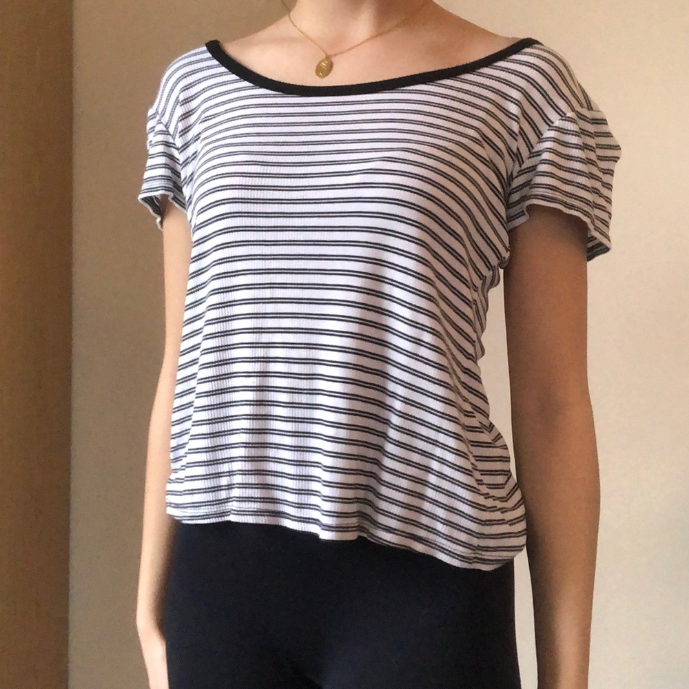 Woman’s striped tee